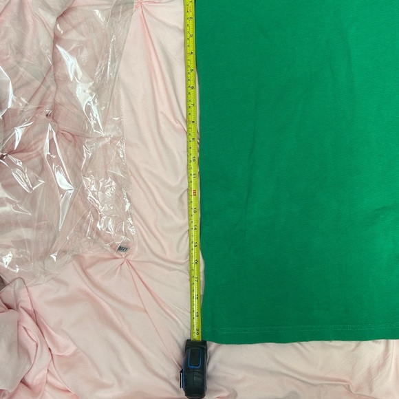 Mecca Green Polo Shirt with Blue Collar - Picture 10 of 10